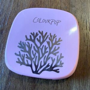 ColourPop Pressed Powder Blush in Shook To The Coral NEVER USED!